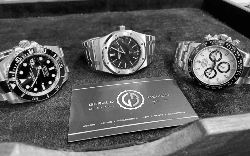 Gerald Bemon Achat Revente Montres De Luxe A Nice Montre 1